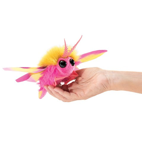 FOLKMANIS: ROSY MAPLE MOTH FINGER PUPPET