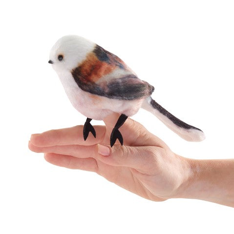FOLKMANIS: FINGER PUPPET- MINI LONG TAILED TIT