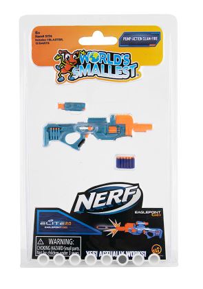 WORLD'S SMALLEST NERF BLASTERS