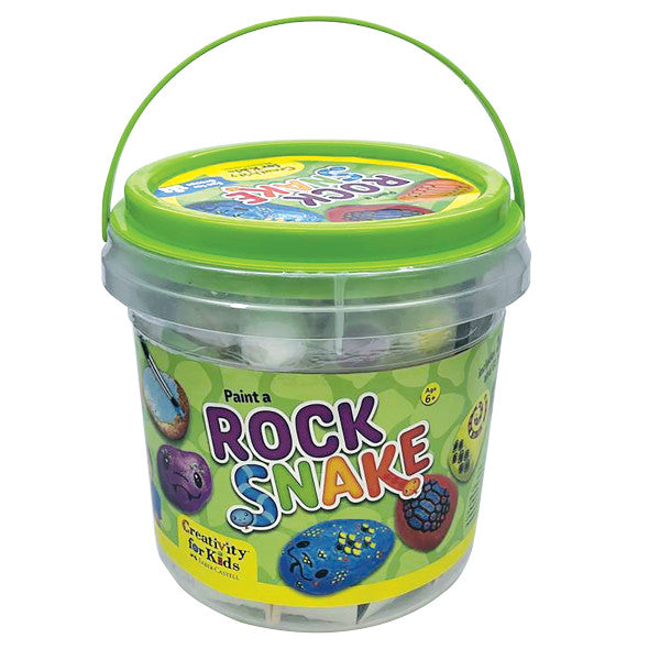 CK PAINT A ROCK SNAKE