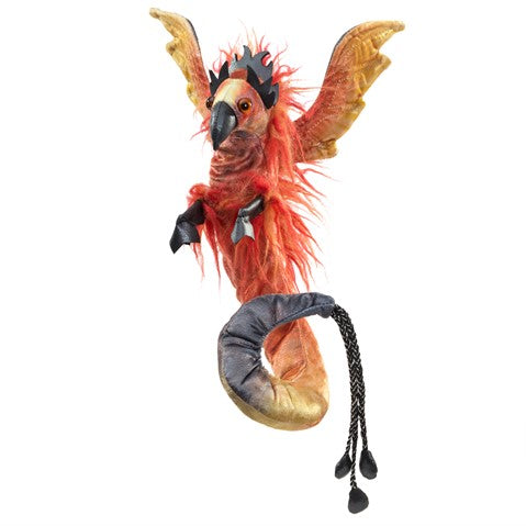 FOLKMANIS: PHOENIX WRISTLET FINGER PUPPET