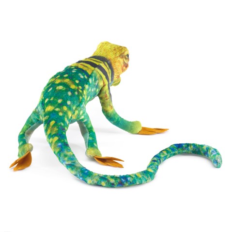 FOLKMANIS: COLLARED LIZARD FINGER PUPPET