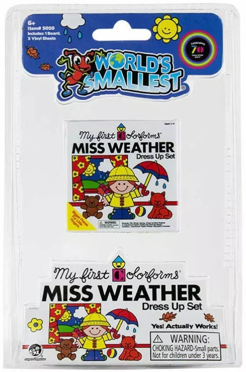 WORLD'S SMALLEST COLORFORMS-CLASSIC/MISS WEATHER