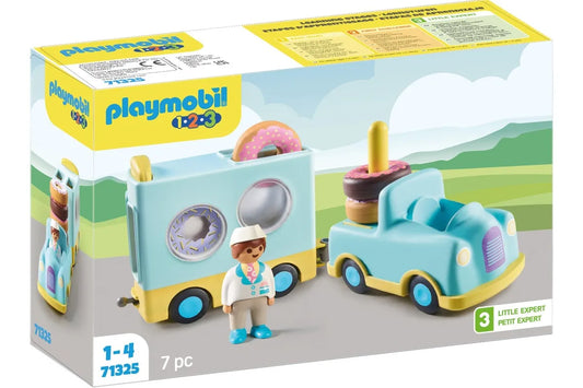 PLAYMOBIL 1.2.3. CRAZY DONUT TRUCK