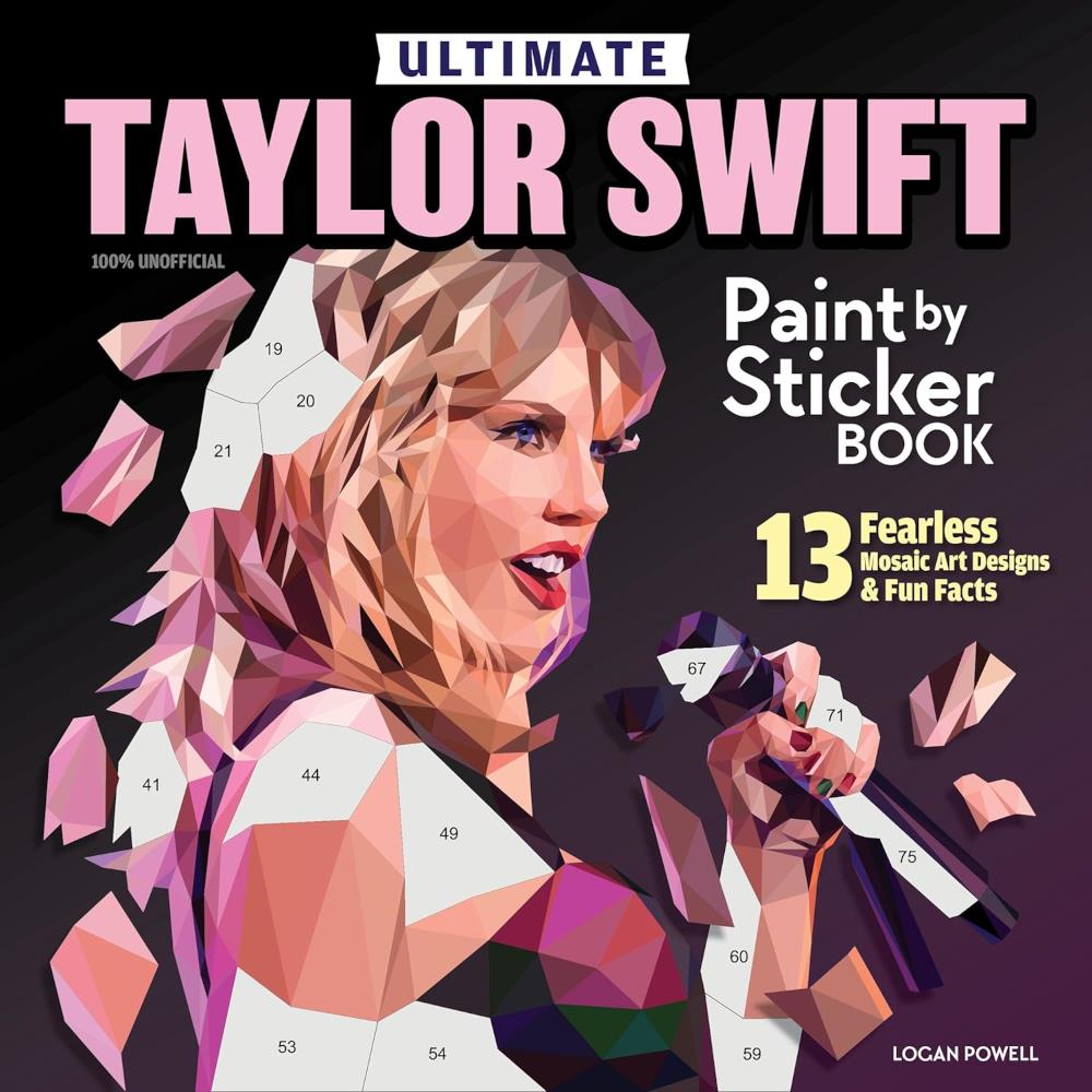 TAYLOR SWIFT PAINT BY STICKERS