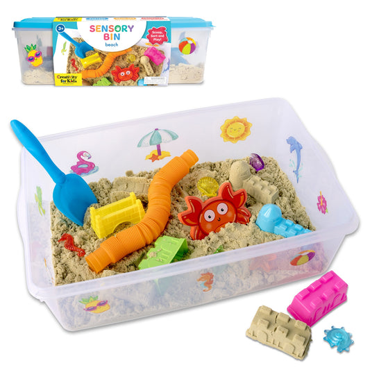 C4K SENSORY BIN- BEACH