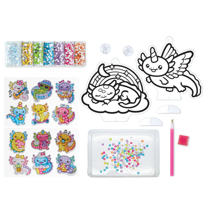 C4K BIG GEM AXOLOTL DIAMOND PAINTING