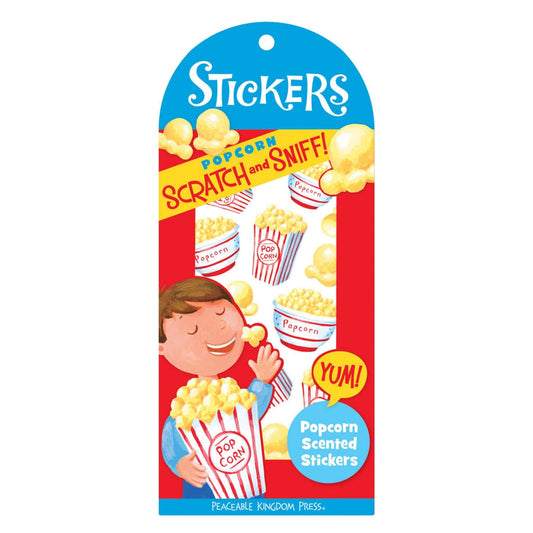 STICKERS-SCRATCH & SNIFF POPCORN