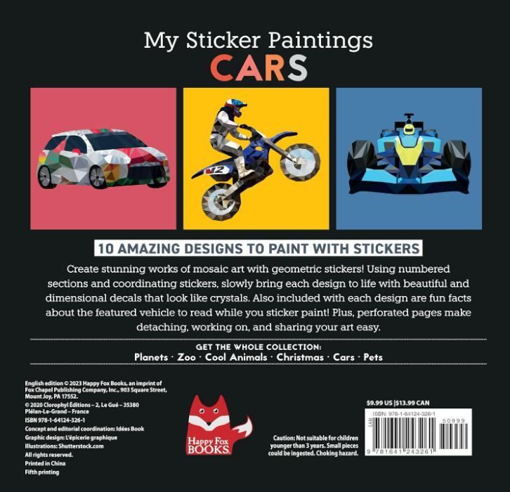 MY STICKER PAINTINGS: CARS