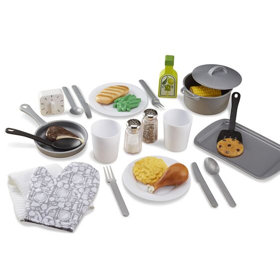 M&D PRETEND PLAY KITCHEN ACCESSORY SET