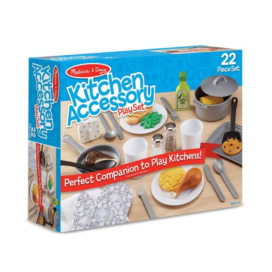 M&D PRETEND PLAY KITCHEN ACCESSORY SET