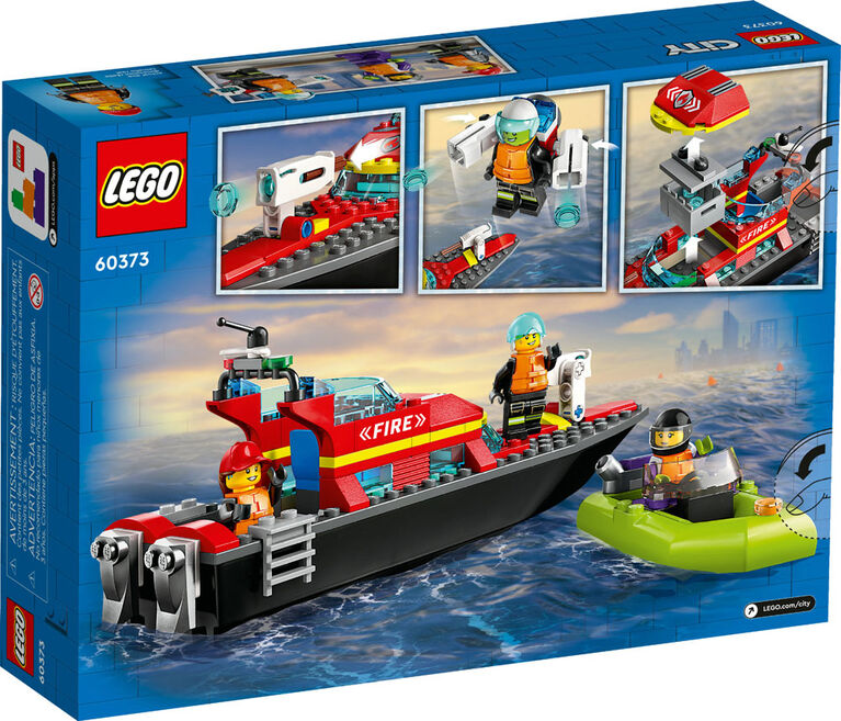 LEGO CITY FIRE RESCUE BOAT