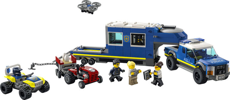 LEGO CITY POLICE MOBILE COMMAND TRUCK