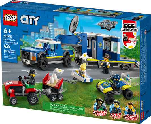 LEGO CITY POLICE MOBILE COMMAND TRUCK