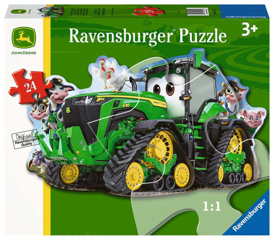 RAVENSBURG 24 PC-SHAPED JOHN DEERE TRACTOR