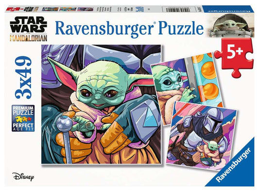 RAVENSBURGER 3X49 PC GROGU MOMENTS