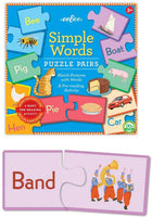 PUZZLE PAIRS SIMPLE WORDS