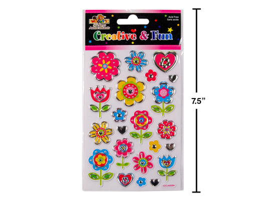 WOODY'S STICKERS FLOWER