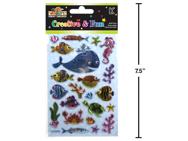 WOODY'S STICKERS SEA CREATURES