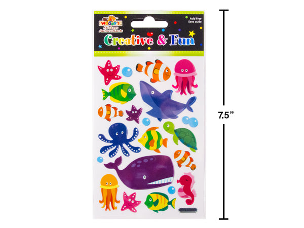 WOODY'S STICKERS SEA CREATURES