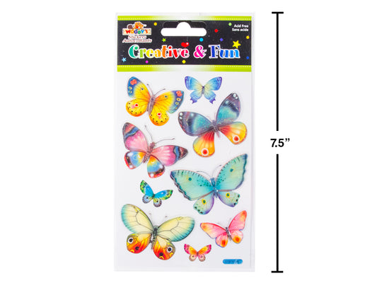 WOODY'S STICKERS BUTTERFLIES