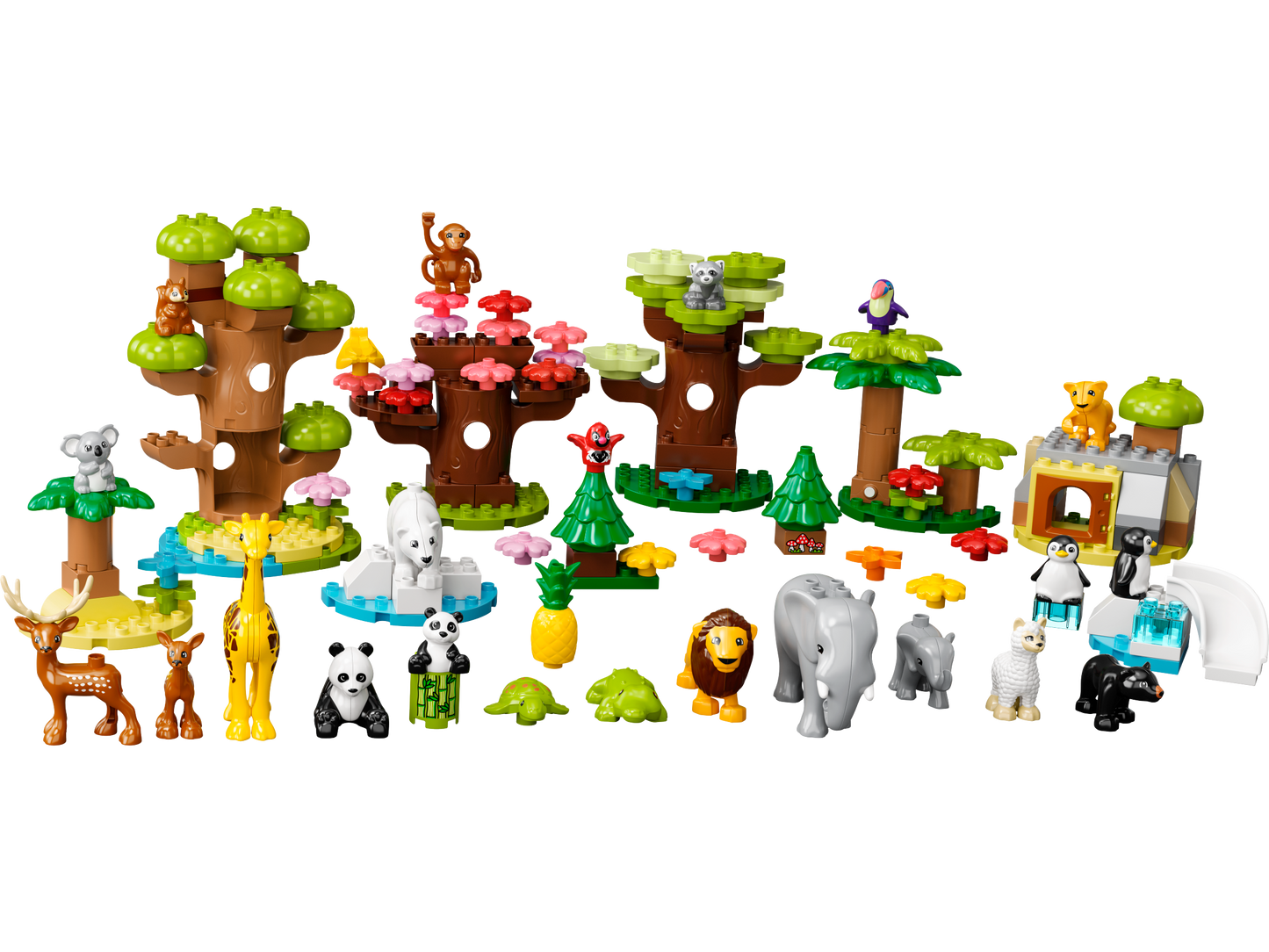 LEGO DUPLO WILD ANIMALS OF THE WORLD