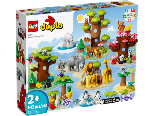 LEGO DUPLO WILD ANIMALS OF THE WORLD