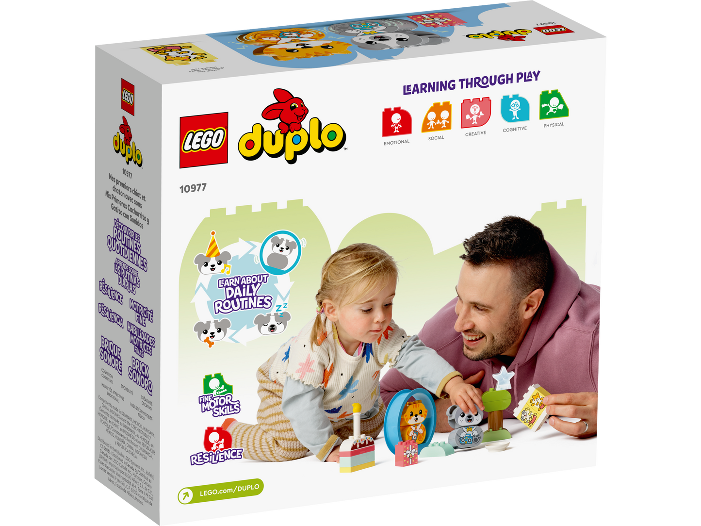 LEGO DUPLO MY FIRST PUPPY & KITTEN W/ SOUNDS