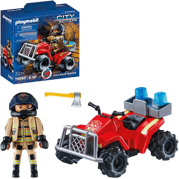 PLAYMOBIL RESCUE QUAD FIRE – Simply Wonderful Toys