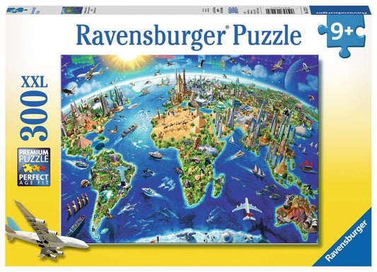 RAVENSBURG 300 PC WORLD LANDMARKS