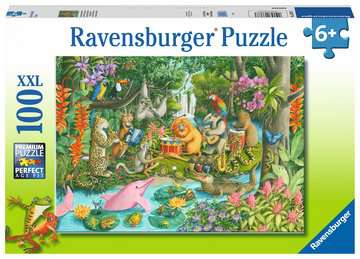 RAVENSBURG 100 PC RAINFOREST RIVER BAND