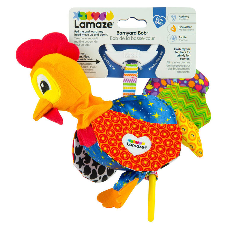 LAMAZE BARNYARD BOB THE ROOSTER