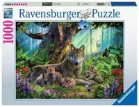 RAVENSBURG 1000 PC WOLVES IN THE FOREST