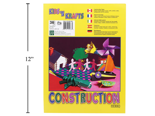 CONSTRUCTION PAPER 36 SHEET