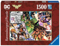 RAVENSBURG 1500 PC WONDER WOMAN COLLAGE