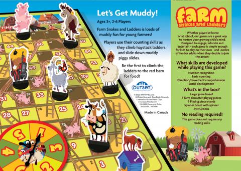 FARM SNAKES & LADDERS