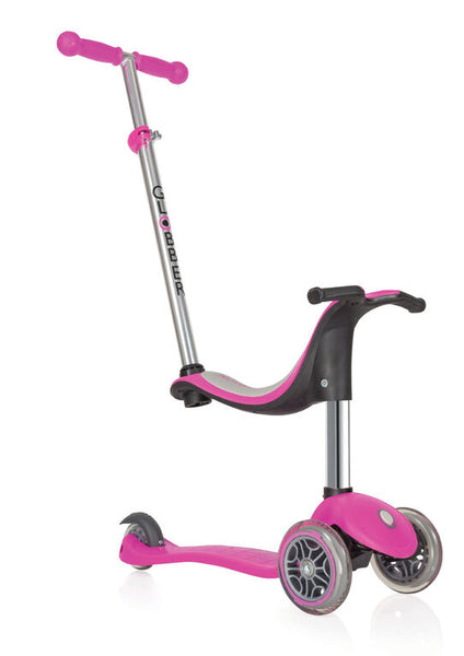 GLOBBER EVO-4-IN-1 PINK SCOOTER