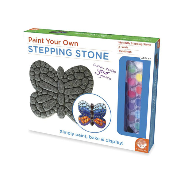 PAINT YOUR OWN STEPPING STONE: BUTTERFLY