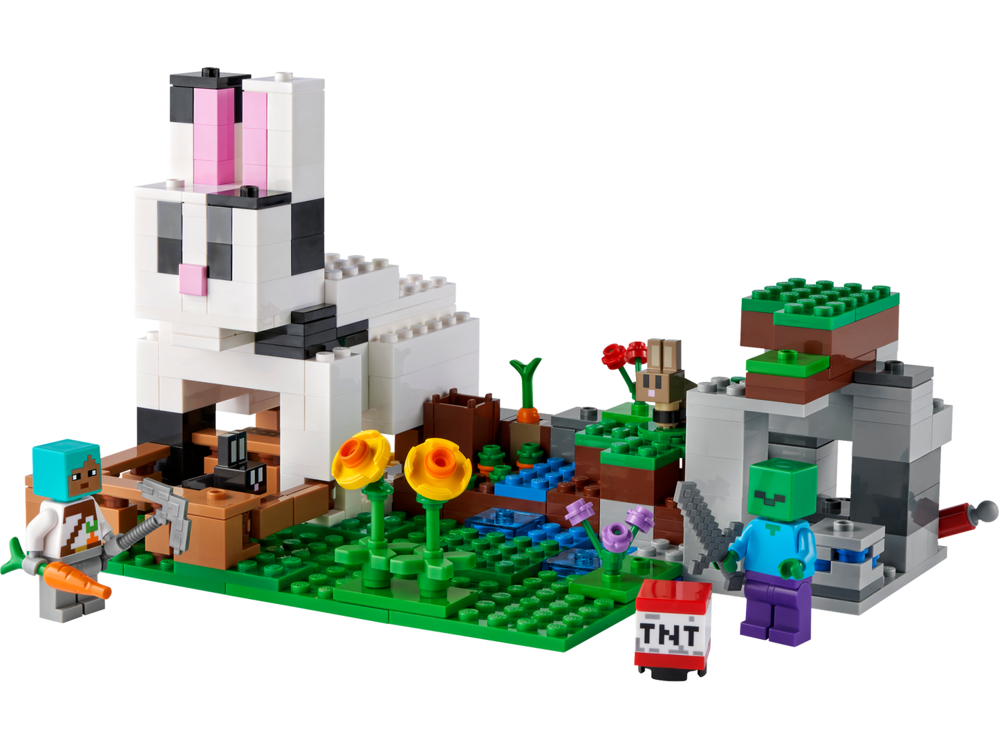 LEGO MINECRAFT THE RABBIT RANCH