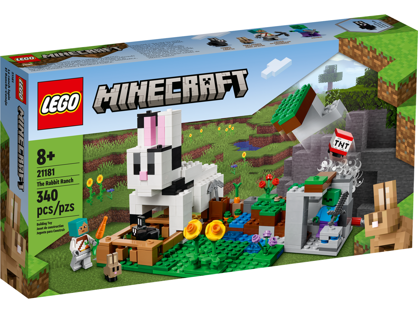 LEGO MINECRAFT THE RABBIT RANCH