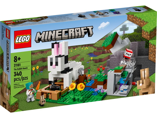 LEGO MINECRAFT THE RABBIT RANCH