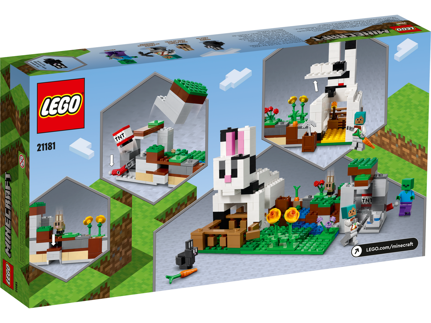 LEGO MINECRAFT THE RABBIT RANCH