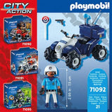 PLAYMOBIL POLICE QUAD