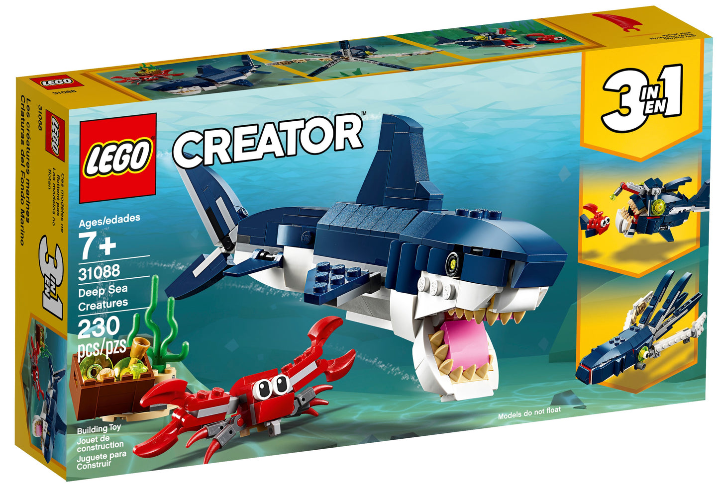 LEGO CREATOR DEEP SEA CREATURES