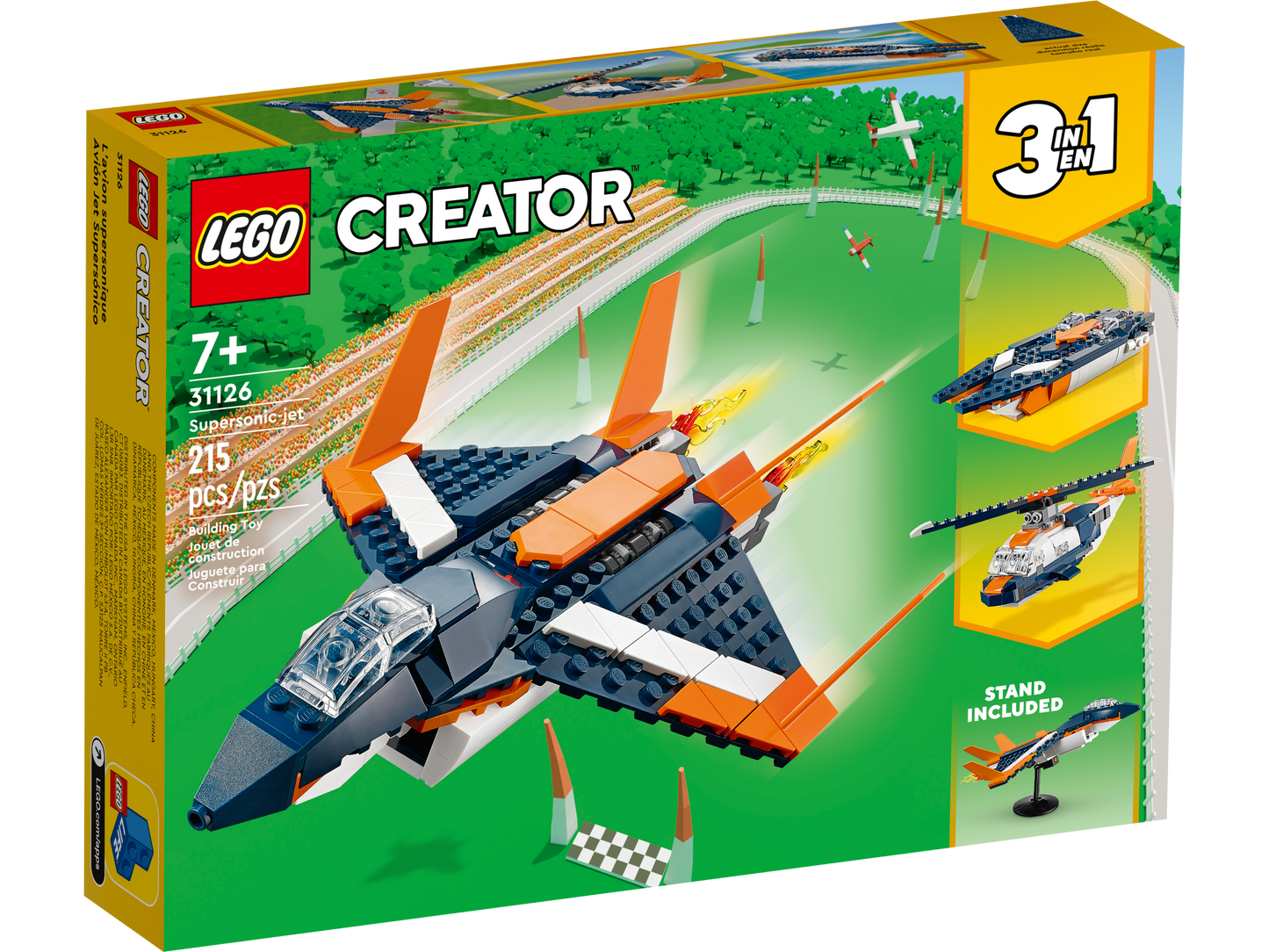 LEGO CREATOR SUPER SONIC JET