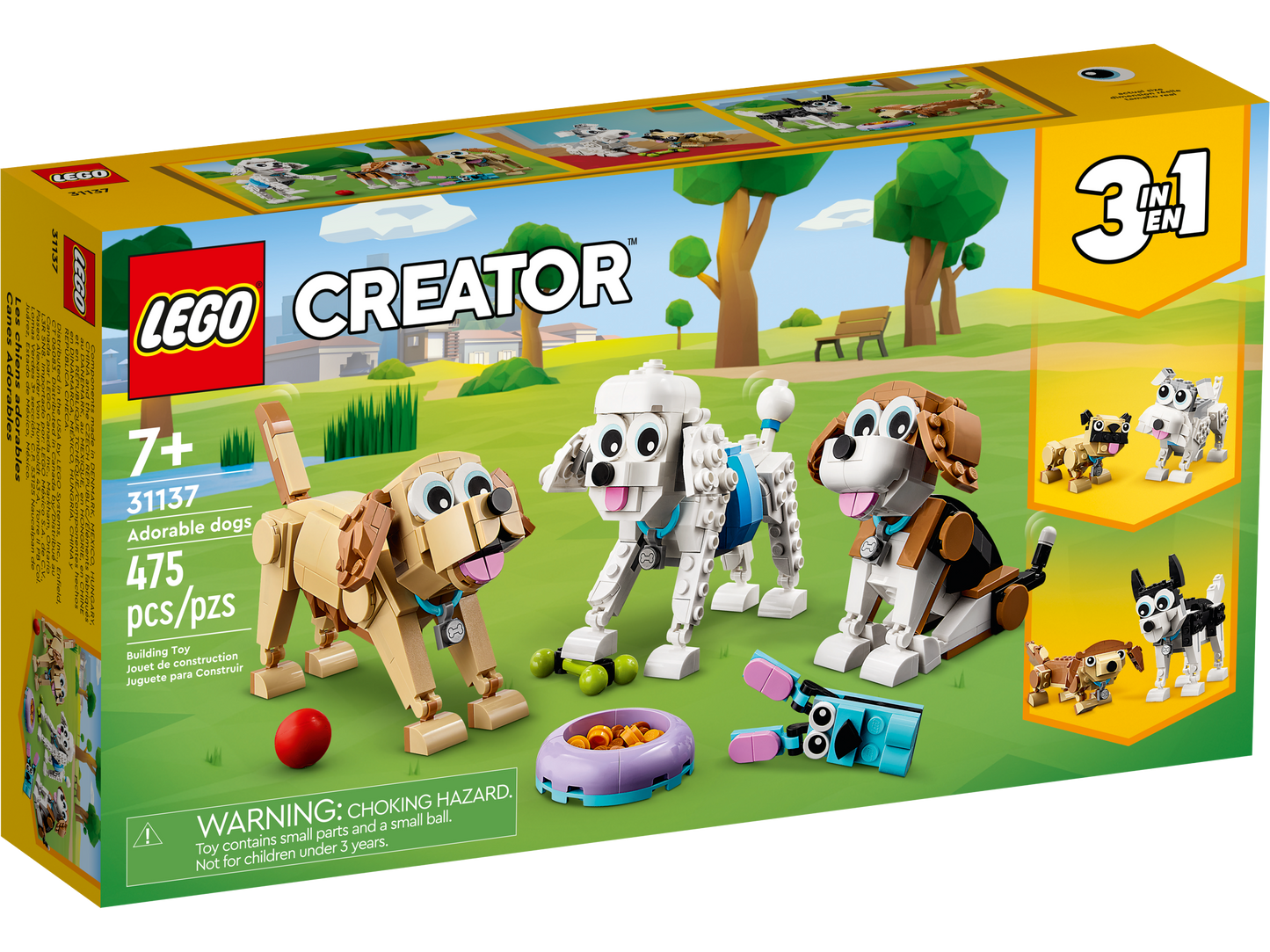 LEGO CREATOR ADORABLE DOGS