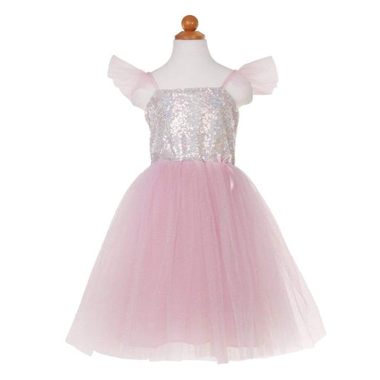 SILVER SEQUINS PRINCESS SIZE 7-8