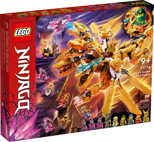 LEGO NINJAGO LLOYD'S GOLDEN ULTRA DRAGON