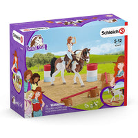 SCHLEICH HORSE CLUB HANNAH'S WESTERN RIDING SET