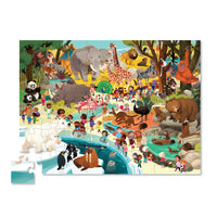 CROCODILE CREEK DAY AT THE ZOO PUZZLE - 48 PIECES